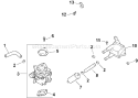 Page H Diagram and Parts List for CH22S-76603  Kohler Engine