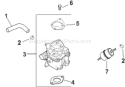 Page H Diagram and Parts List for CH22S-76574  Kohler Engine