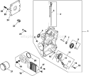 Page K Diagram and Parts List for CH22-76534  Kohler Engine