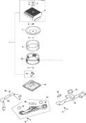 Page A Diagram and Parts List for CH23-76531  Kohler Engine