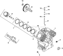 Page C Diagram and Parts List for CH23-76547  Kohler Engine