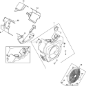 Part Location Diagram of 24027218-S Kohler Kit, Blower Housing
