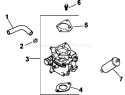Page H Diagram and Parts List for CH23-76577  Kohler Engine
