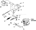 Part Location Diagram of 2411332-S Kohler Decal, 17 Hp - Disc.
