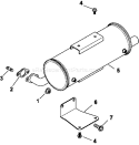 Page G Diagram and Parts List for CH23-76588  Kohler Engine
