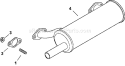 Page G Diagram and Parts List for CH23-76591  Kohler Engine