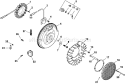 Page J Diagram and Parts List for CH23-76599  Kohler Engine