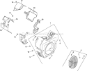 Page B Diagram and Parts List for CH23-76609  Kohler Engine