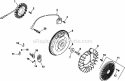 Page J Diagram and Parts List for CH23-76611  Kohler Engine