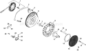 Page J Diagram and Parts List for CH23-76618  Kohler Engine
