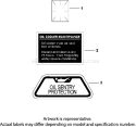 Page E Diagram and Parts List for CH23-76618  Kohler Engine