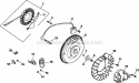 Page J Diagram and Parts List for CH22-76620  Kohler Engine