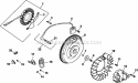 Page J Diagram and Parts List for CH23-76622  Kohler Engine