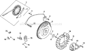 Page K Diagram and Parts List for CH23-76623  Kohler Engine