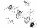 Page J Diagram and Parts List for CH25-68512  Kohler Engine