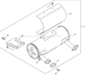 Page E Diagram and Parts List for CH22-66544  Kohler Engine