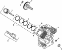 Page C Diagram and Parts List for CH25-68549  Kohler Engine