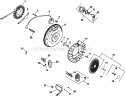 Page J Diagram and Parts List for CH25-68550  Kohler Engine