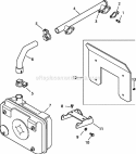 Part Location Diagram of 2545404-S Kohler Tie