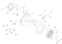 Page J Diagram and Parts List for CH25-68554  Kohler Engine