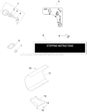 Page M Diagram and Parts List for CH25-68554  Kohler Engine