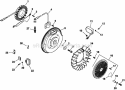 Page J Diagram and Parts List for CH25-68575  Kohler Engine