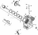 Page D Diagram and Parts List for CH25-68598  Kohler Engine