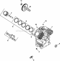 Page C Diagram and Parts List for CH25-68604  Kohler Engine