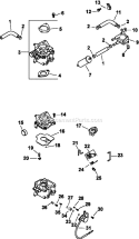 Page H Diagram and Parts List for CH25-68616  Kohler Engine