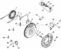 Page K Diagram and Parts List for CH25-68617  Kohler Engine