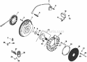 Page K Diagram and Parts List for CH25-68624  Kohler Engine