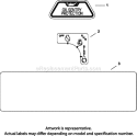 Page E Diagram and Parts List for CH25-68625  Kohler Engine