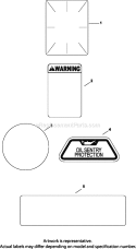 Page E Diagram and Parts List for CH25-68638  Kohler Engine