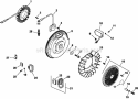 Page J Diagram and Parts List for CH25-68621  Kohler Engine