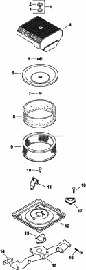 Part Location Diagram of 2508648-S Kohler Screw, Hd 10-32x3/4"