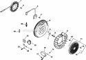 Page K Diagram and Parts List for CH25-68678  Kohler Engine