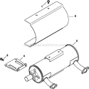 Page A Diagram and Parts List for CH25-68707  Kohler Engine