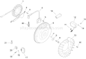Part Location Diagram of 2445201-S Kohler Terminal