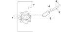 Page H Diagram and Parts List for CH25GS-68701  Kohler Engine