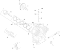 Page C Diagram and Parts List for CH25PS-68661  Kohler Engine