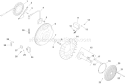Page J Diagram and Parts List for CH25S-68561  Kohler Engine