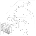 Page G Diagram and Parts List for CH20-64513  Kohler Engine