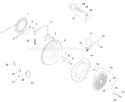 Page J Diagram and Parts List for CH25PS-68661  Kohler Engine