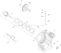 Page C Diagram and Parts List for CH25S-68628  Kohler Engine