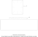 Page E Diagram and Parts List for CH25S-68644  Kohler Engine