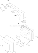 Page G Diagram and Parts List for CH18PS-62630  Kohler Engine