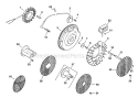 Page P Diagram and Parts List for CH25S-68538  Kohler Engine