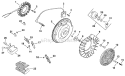 Page Q Diagram and Parts List for CH25S-68538  Kohler Engine