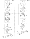 Page B Diagram and Parts List for CH25S-68538  Kohler Engine