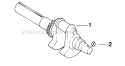 Page G Diagram and Parts List for CH25S-68538  Kohler Engine